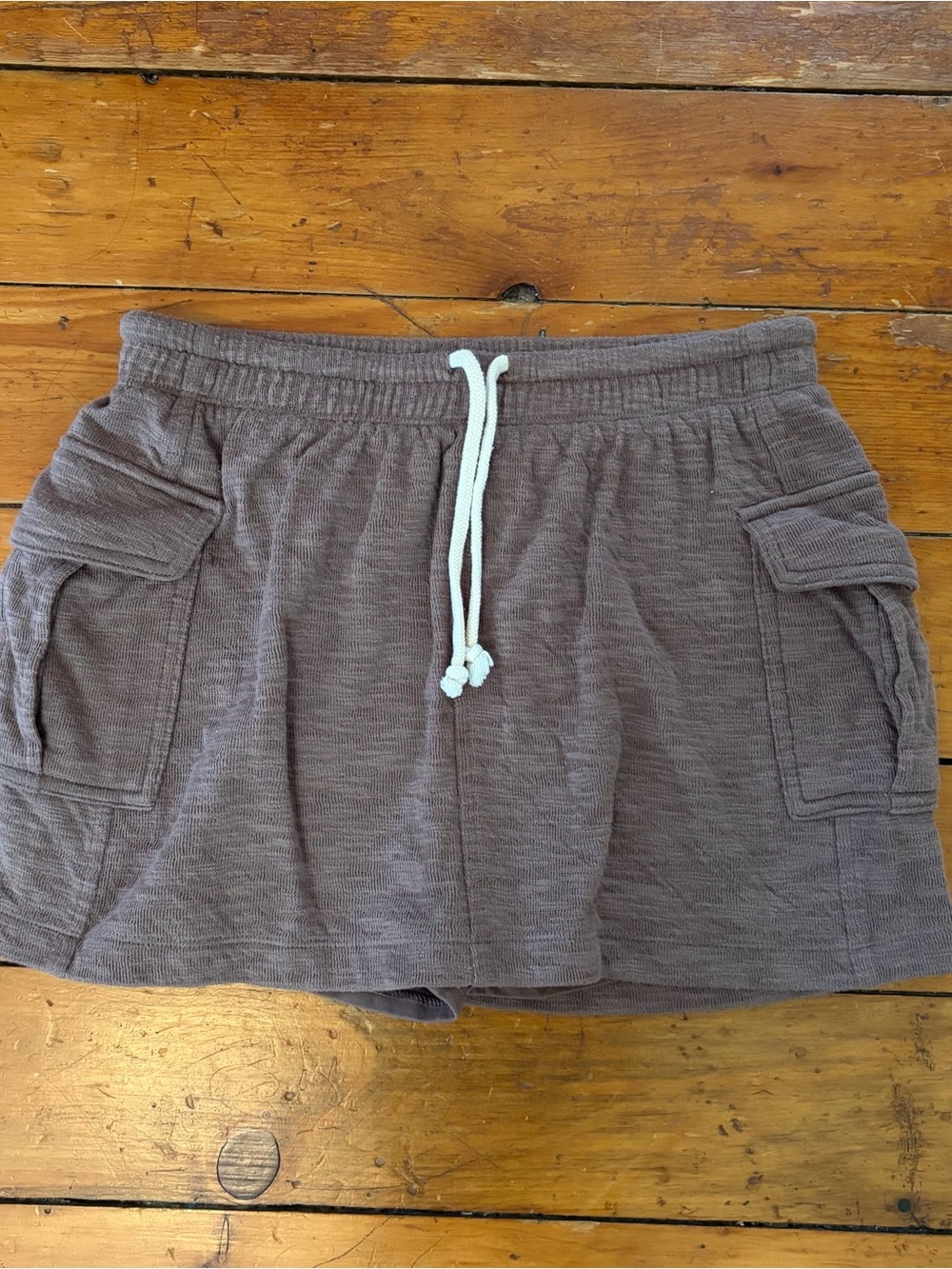 SO Women’s Brown Cargo Drawstring Skort